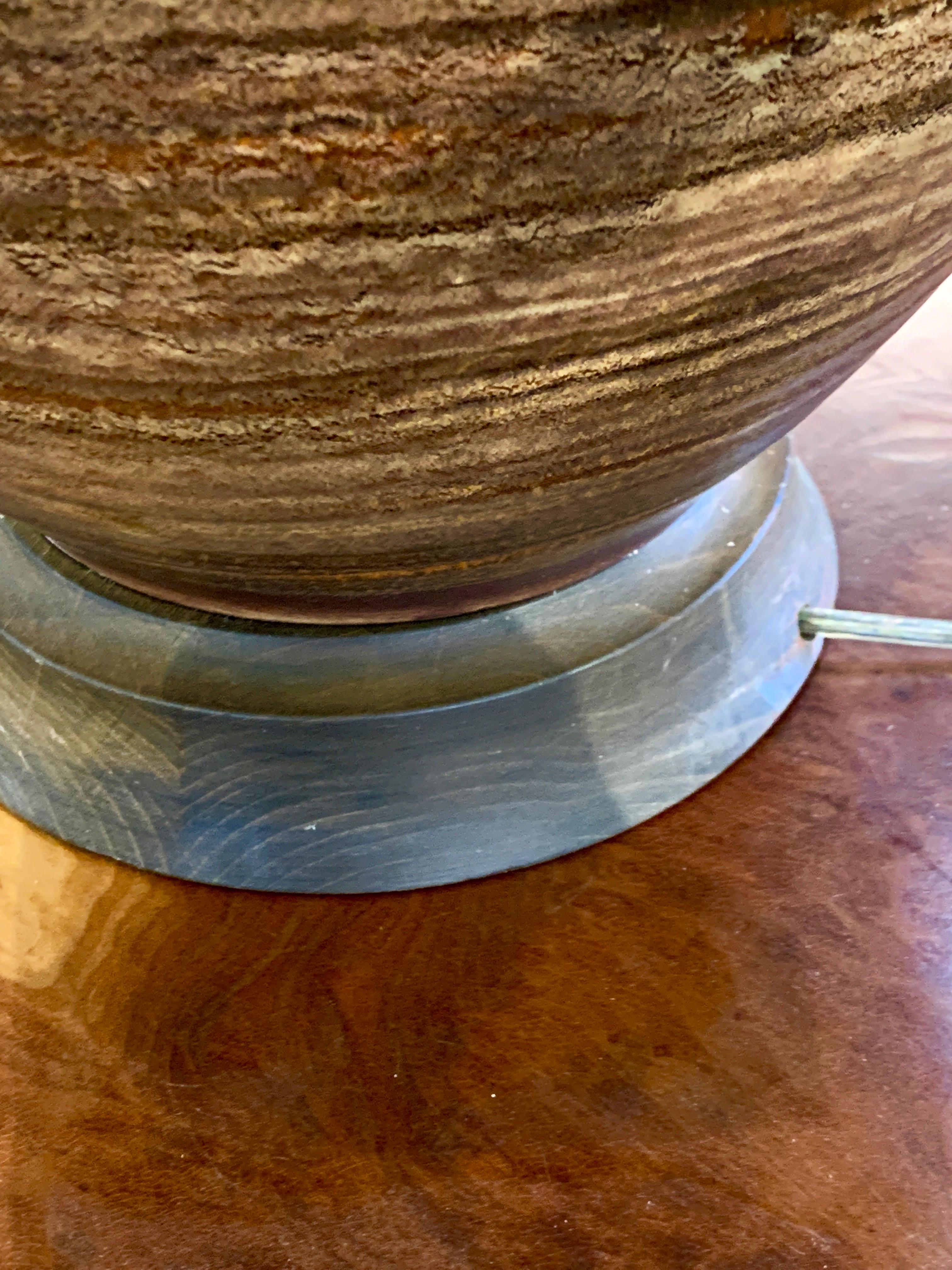 Keramik-Handwerker Lampe (Handgefertigt) im Angebot