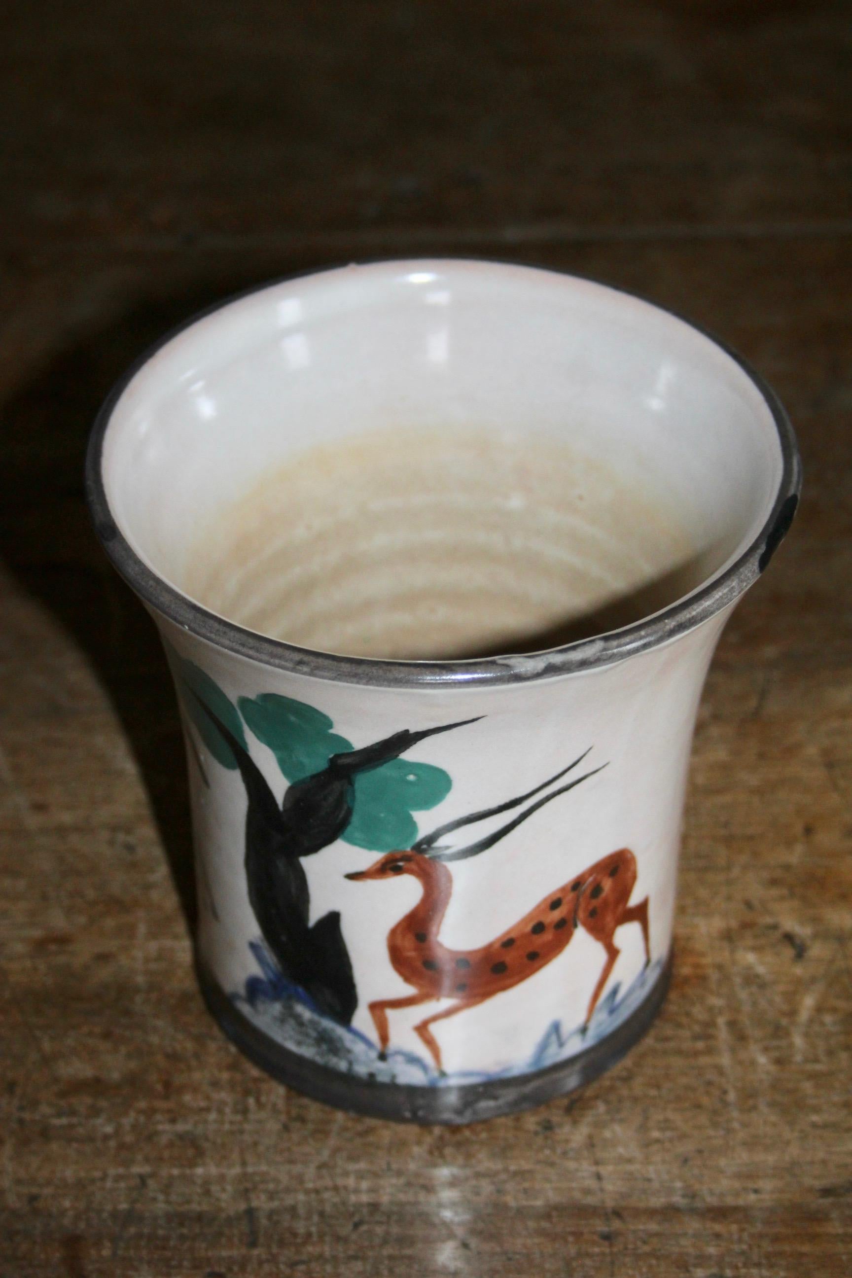French Ceramic cup 