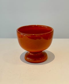 Taza de cerámica firmada por Ruelland