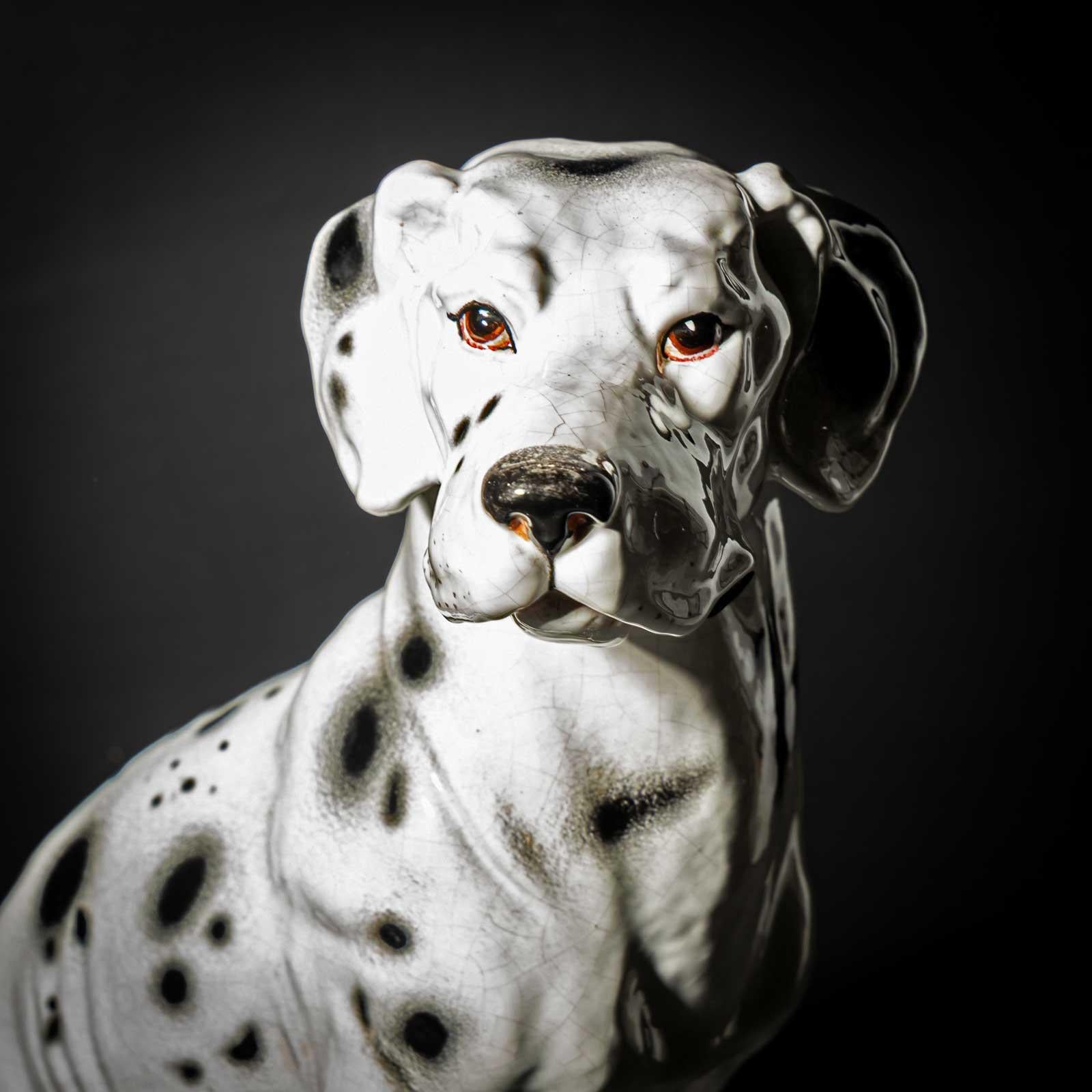 Ceramic Dalmatian, Italy, Mid-20th Century For Sale 7