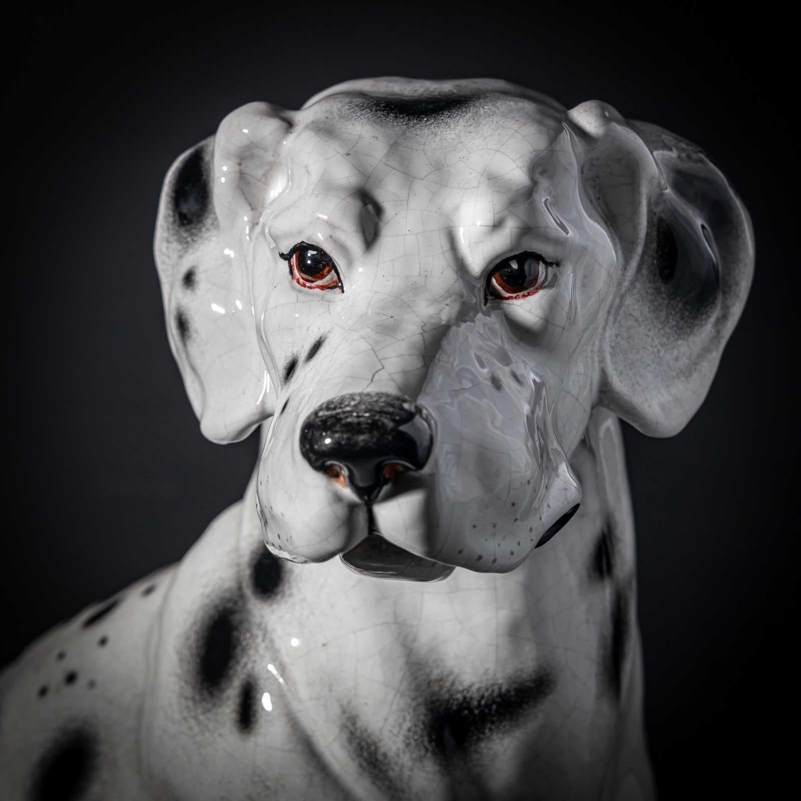 Ceramic Dalmatian, Italy, Mid-20th Century For Sale 8