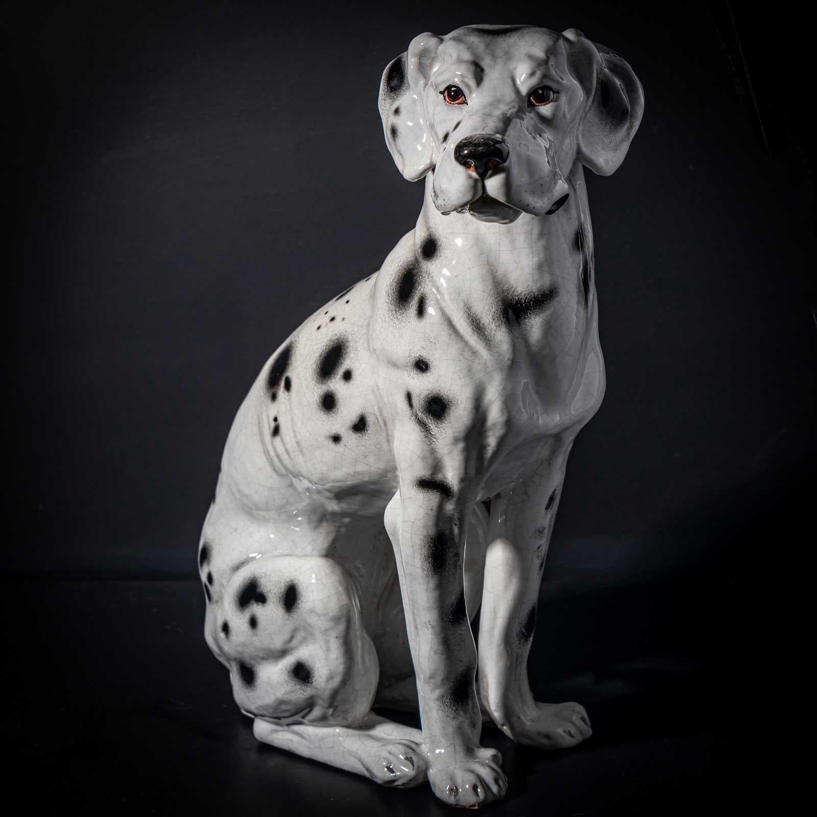 Ceramic Dalmatian, Italy, Mid-20th Century For Sale 9