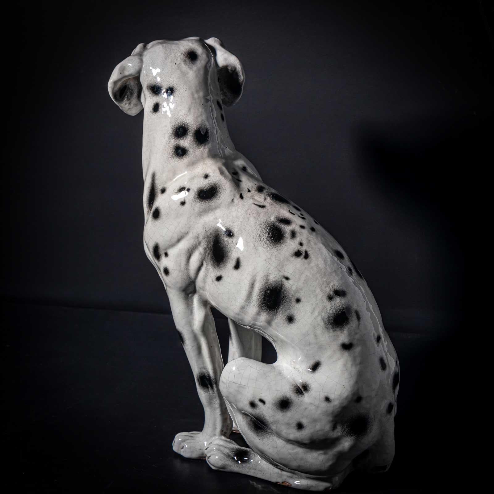 Ceramic Dalmatian, Italy, Mid-20th Century For Sale 11