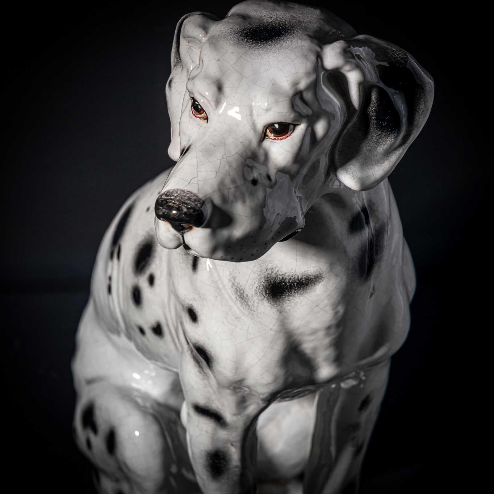 Ceramic Dalmatian, Italy, Mid-20th Century For Sale 13