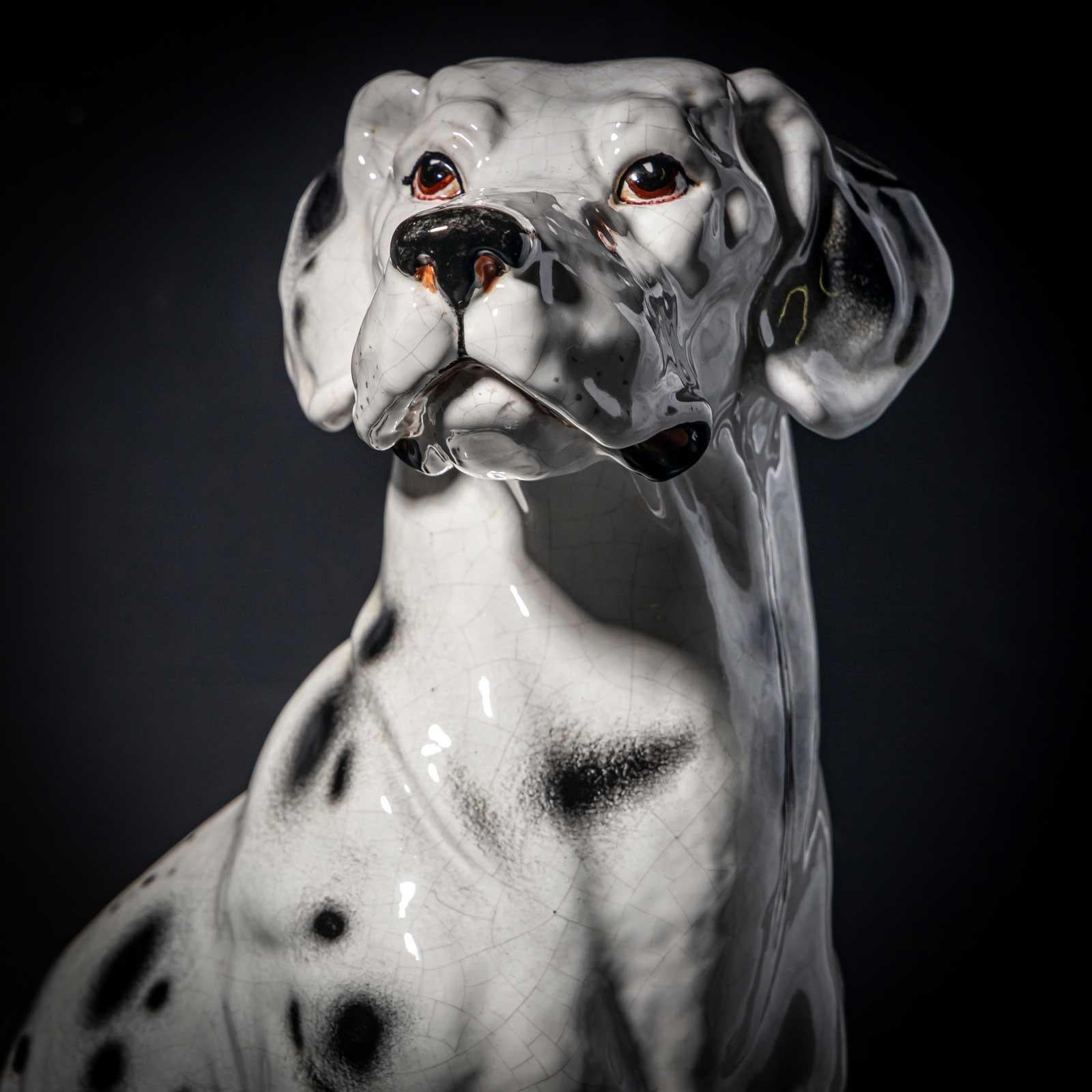 Ceramic Dalmatian, Italy, Mid-20th Century For Sale 14