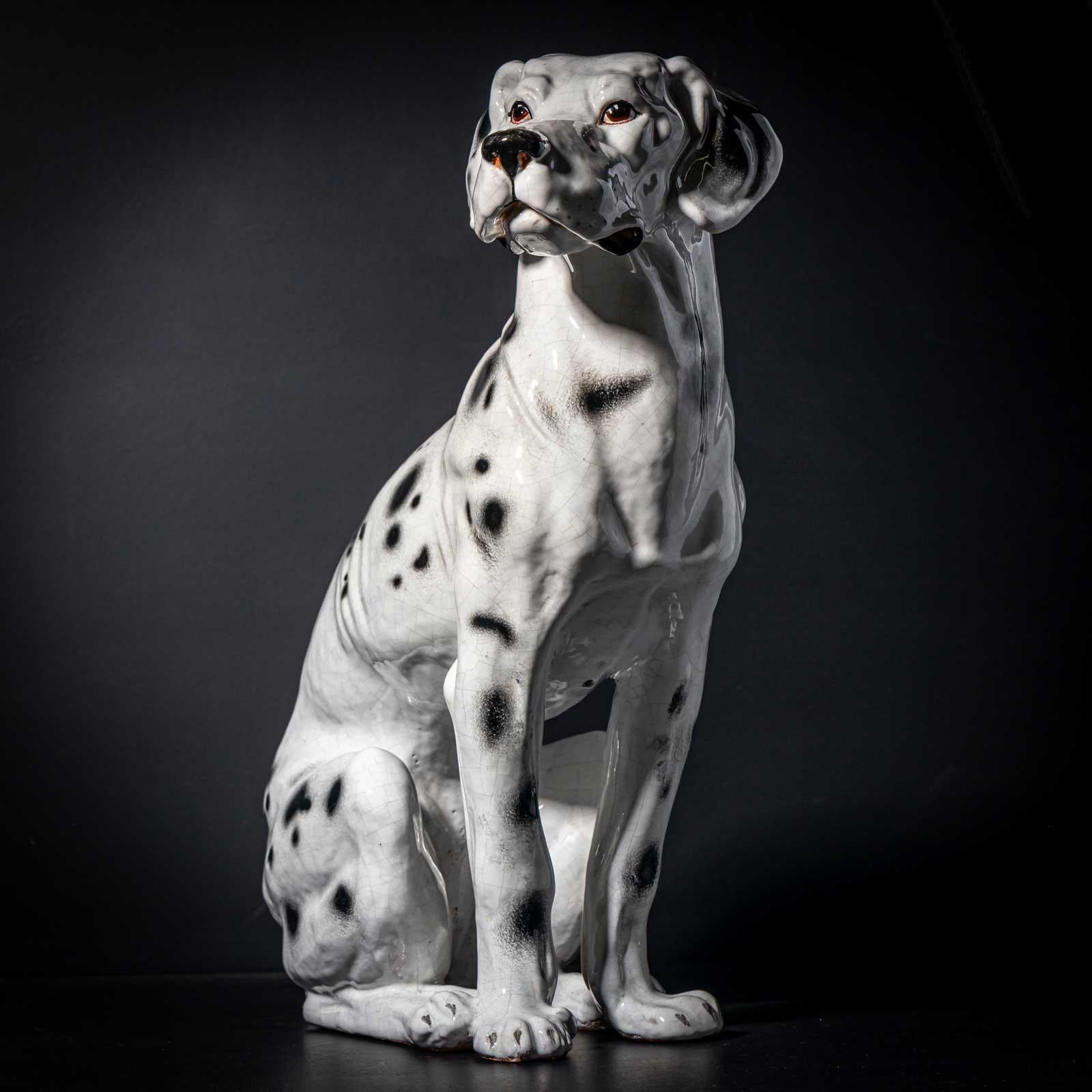 Ceramic Dalmatian, Italy, Mid-20th Century For Sale 15
