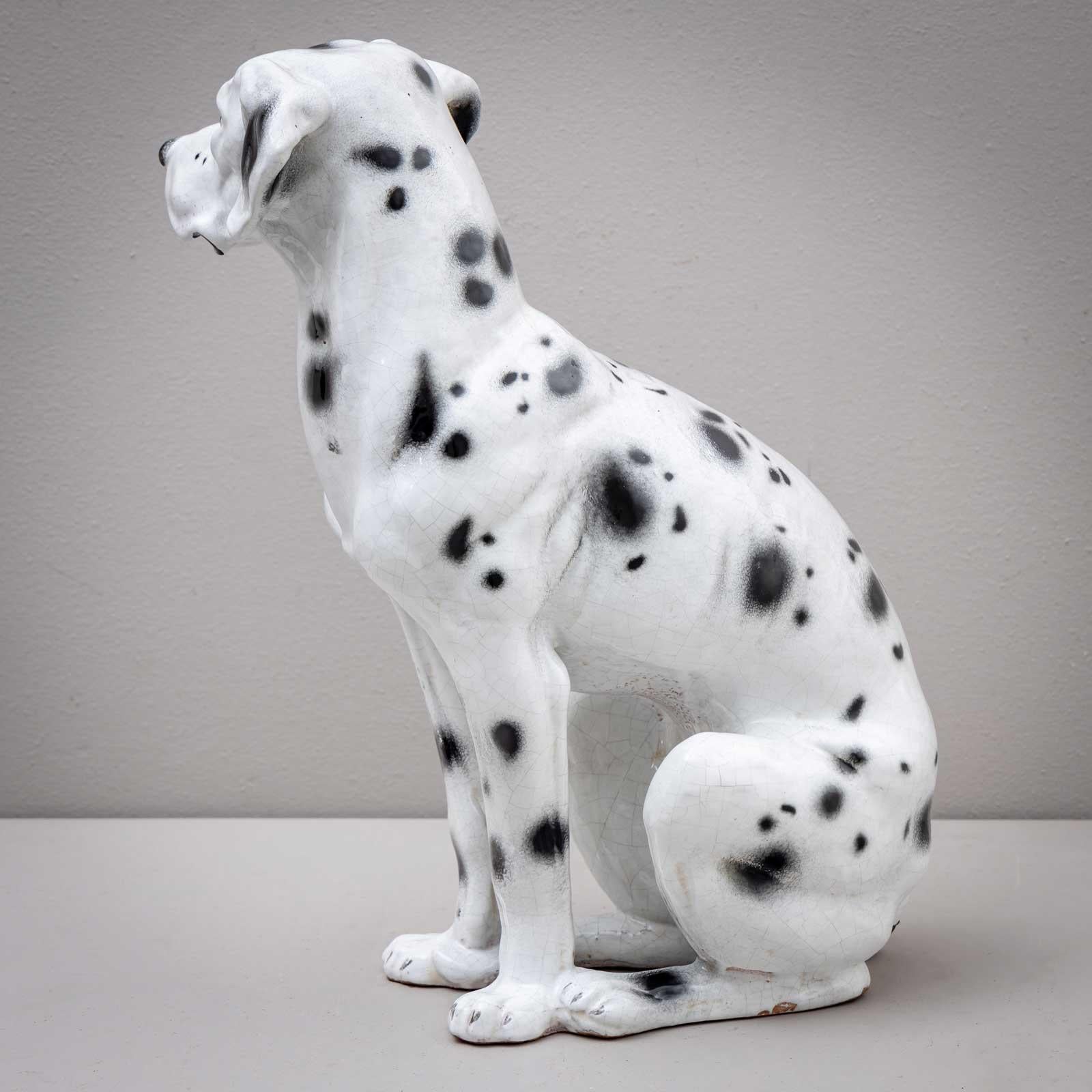 Ceramic Dalmatian, Italy, Mid-20th Century For Sale 2