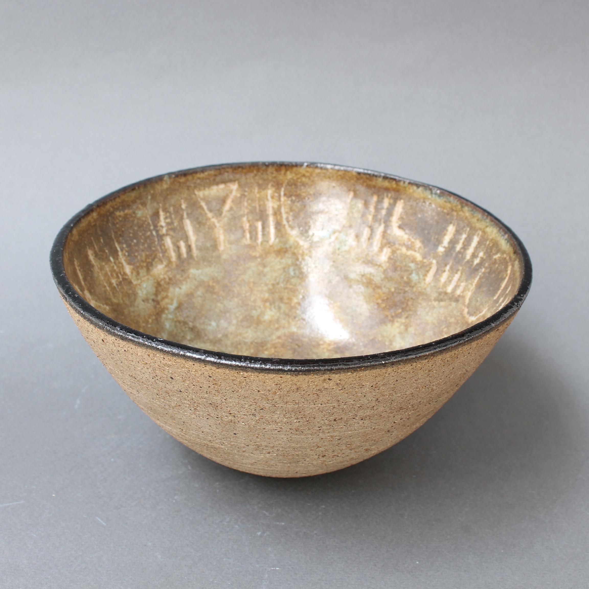 Ceramic Decorative Bowl by Bruno Gambone, circa 1990s In Good Condition In London, GB