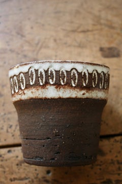 Ceramic decorative bowl by Thiry