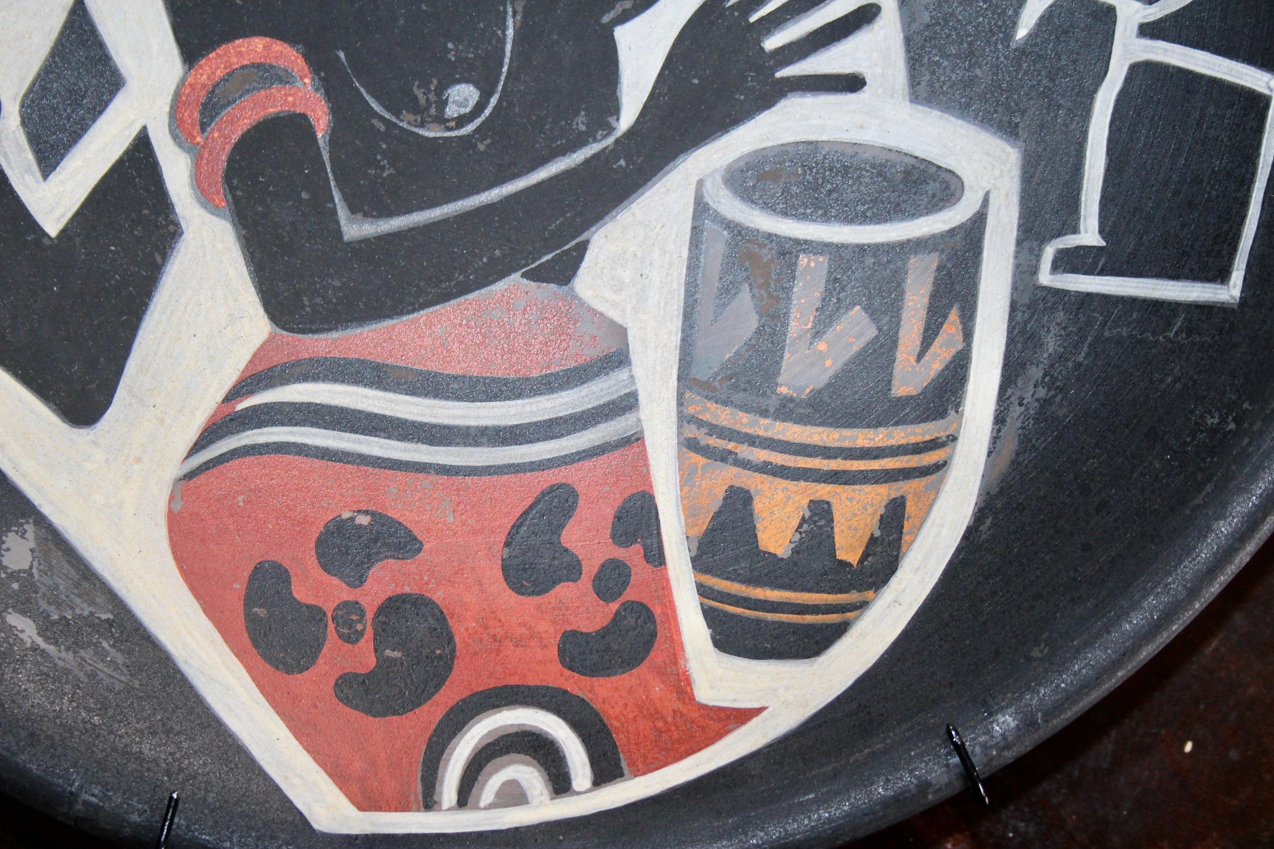 Ceramic decorative bowl For Sale 1
