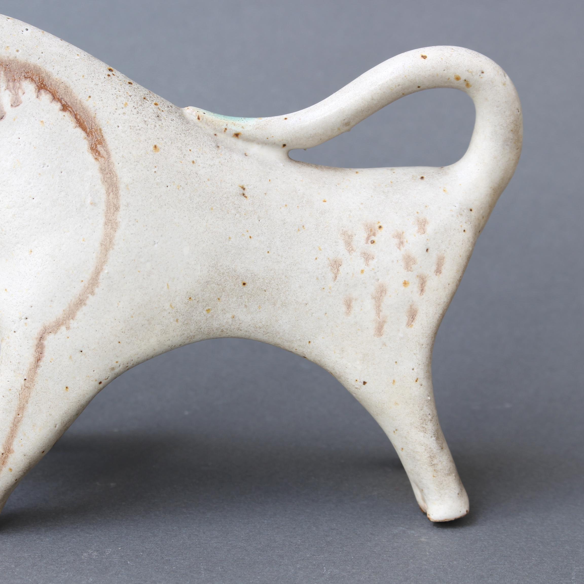 Ceramic Decorative Bull by Bruno Gambone, circa 1970s 6