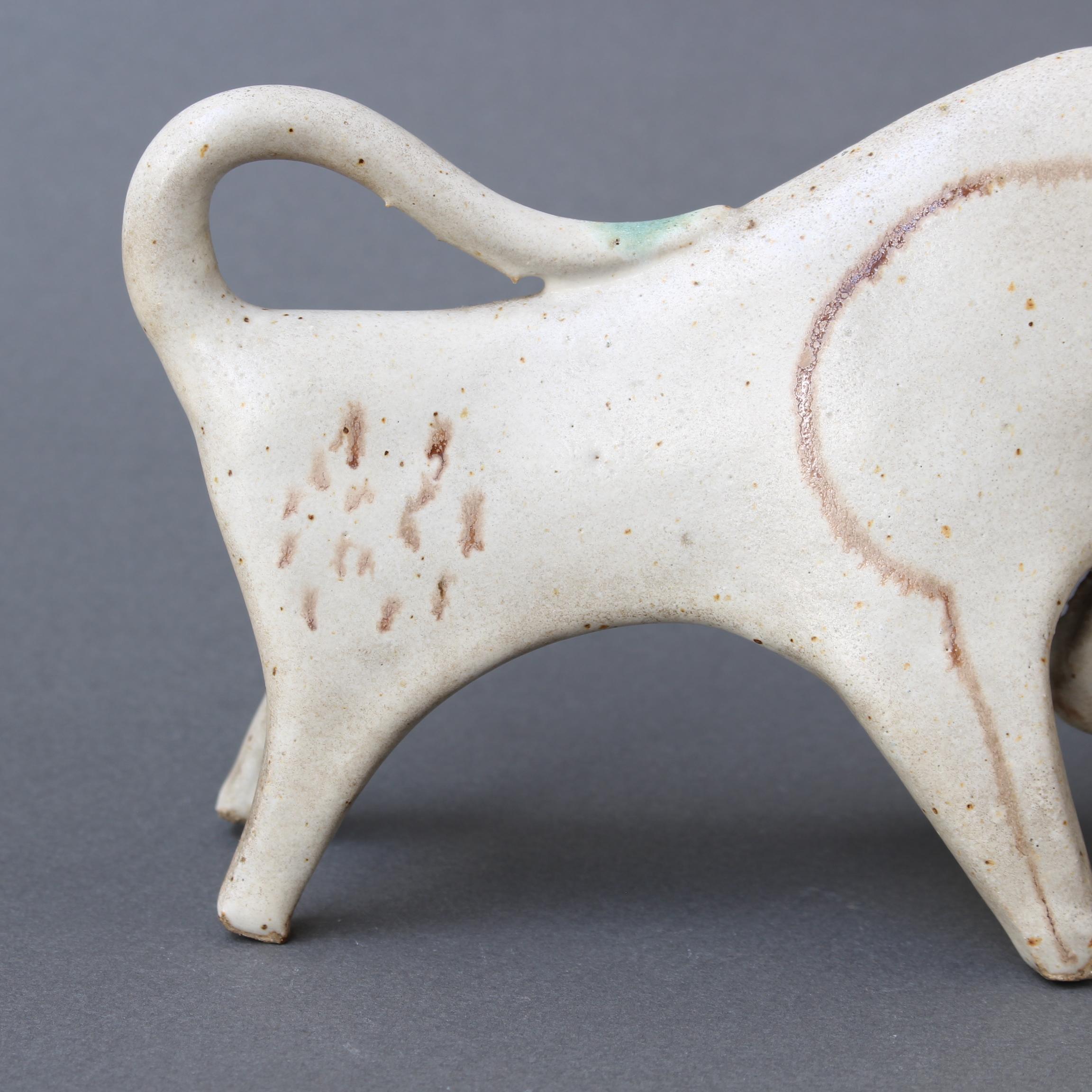 Ceramic Decorative Bull by Bruno Gambone, circa 1970s 8