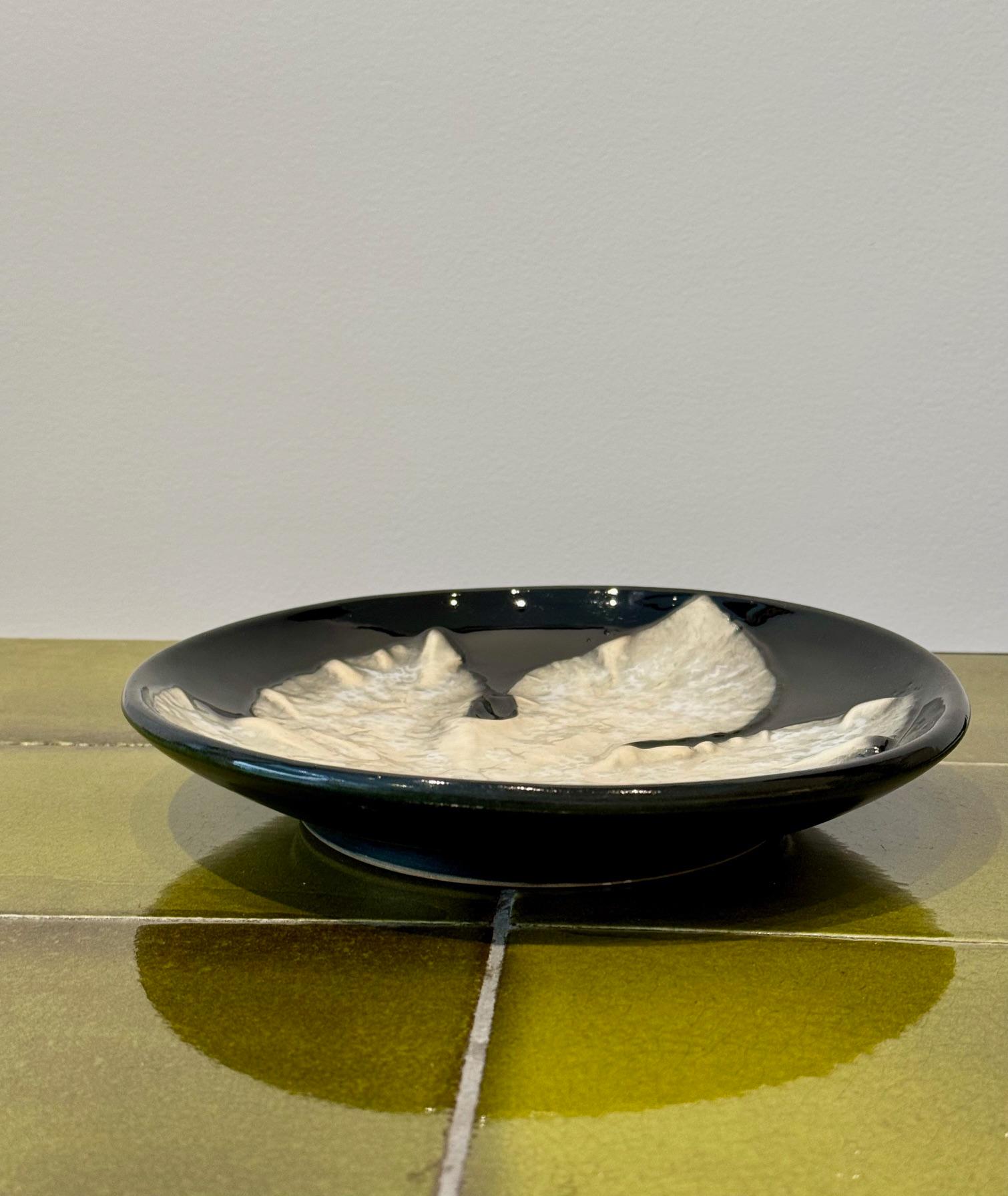 Piatto decorativo in ceramica o Vide Poche 