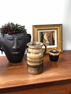 Ceramic Decorative Pitcher by Dominique Pouchain, circa 1980s