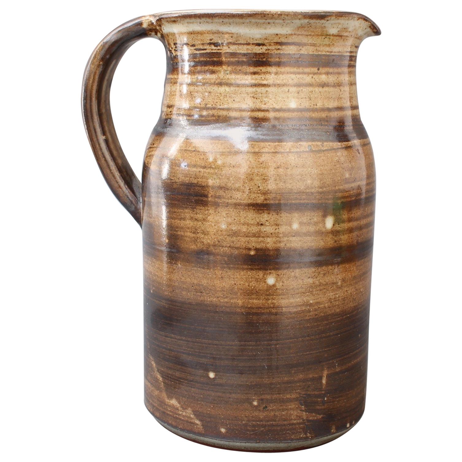 Brocca decorativa in ceramica di Dominique Pouchain, anni '80 circa in vendita