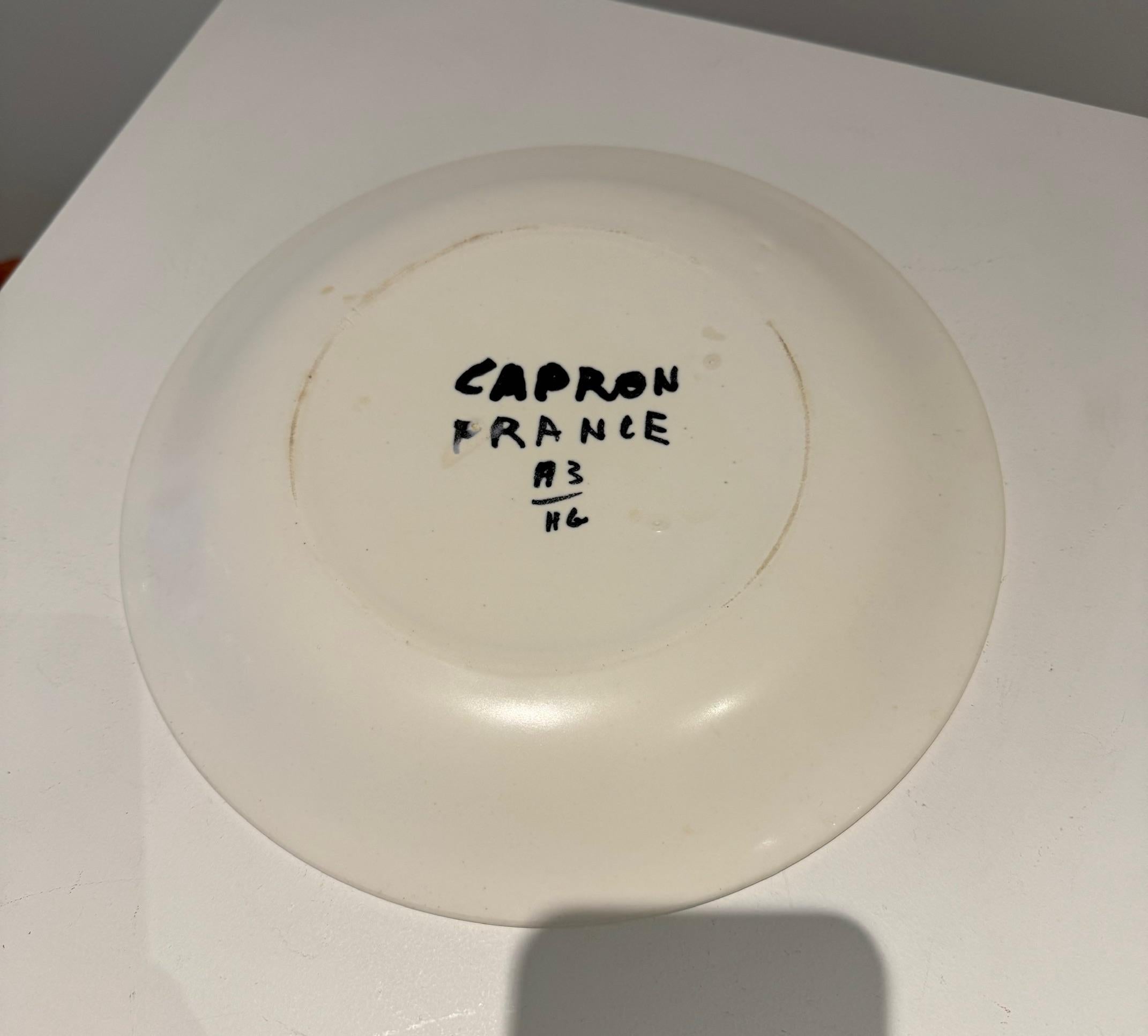 Mid-20th Century Ceramic Decorative plate 
