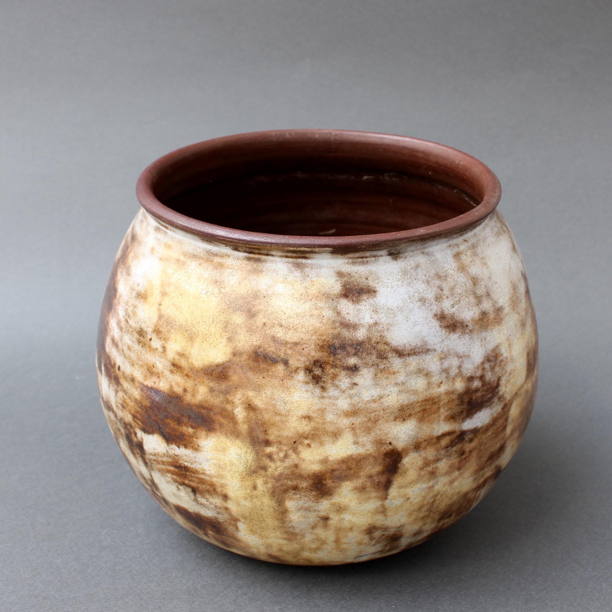Céramique Pot décoratif en céramique d'Alexandre Kostanda, Vallauris, vers 1960