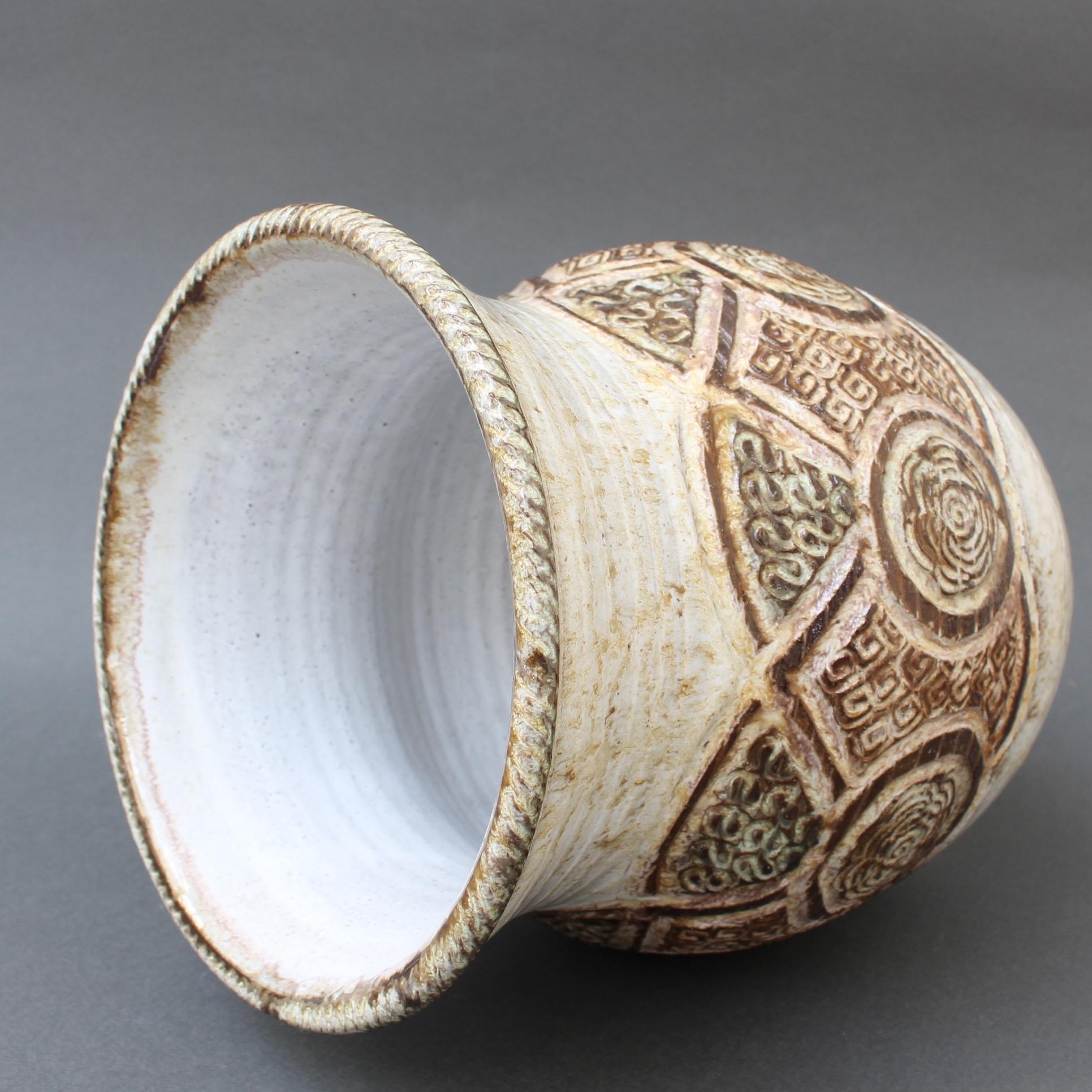 Ceramic Decorative Vase by Marcel Giraud, Vallauris, 'circa 1960s' 5