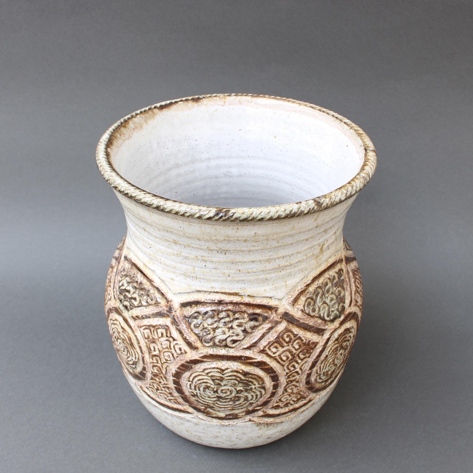 Ceramic Decorative Vase by Marcel Giraud, Vallauris, 'circa 1960s' In Good Condition In London, GB