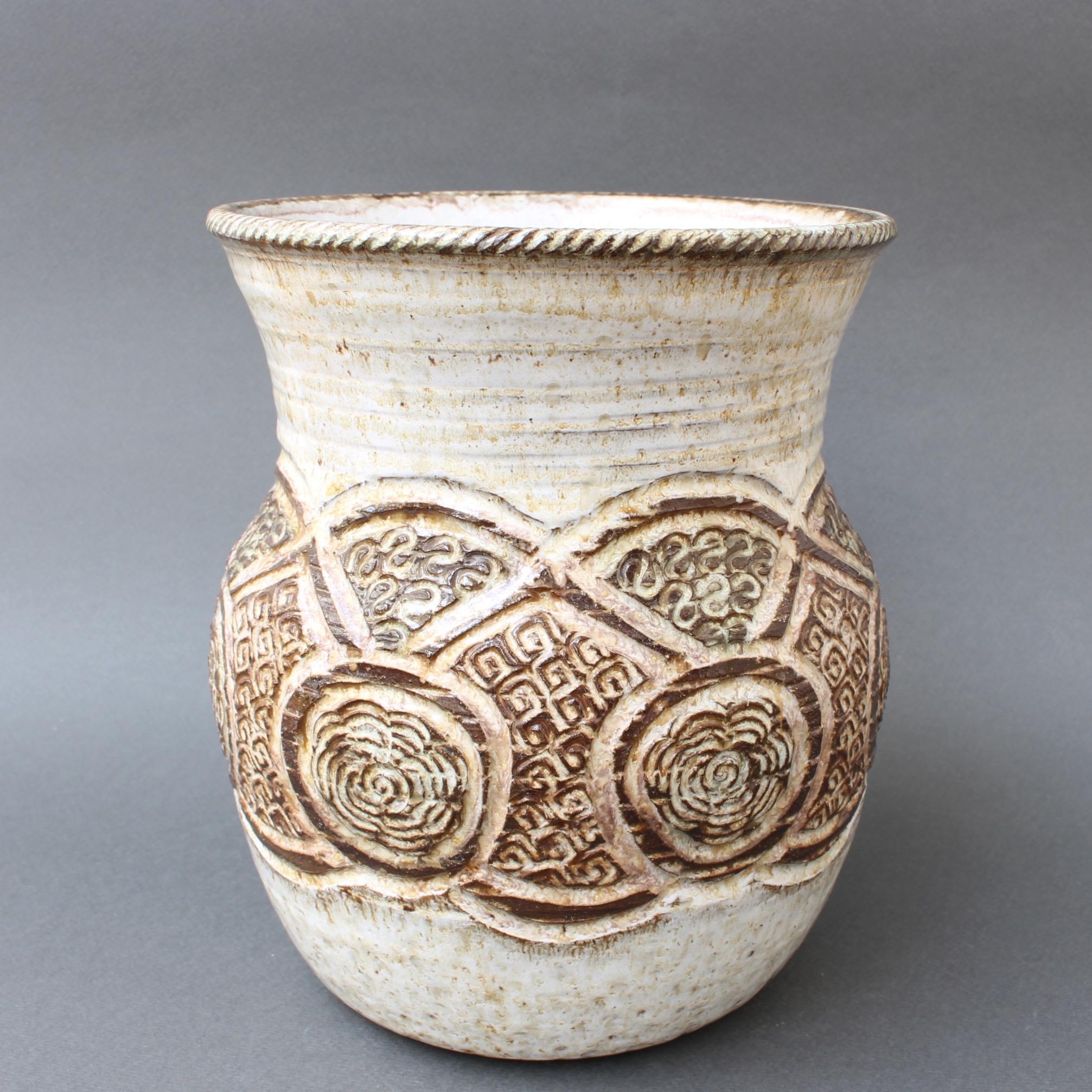 Ceramic Decorative Vase by Marcel Giraud, Vallauris, 'circa 1960s' 3