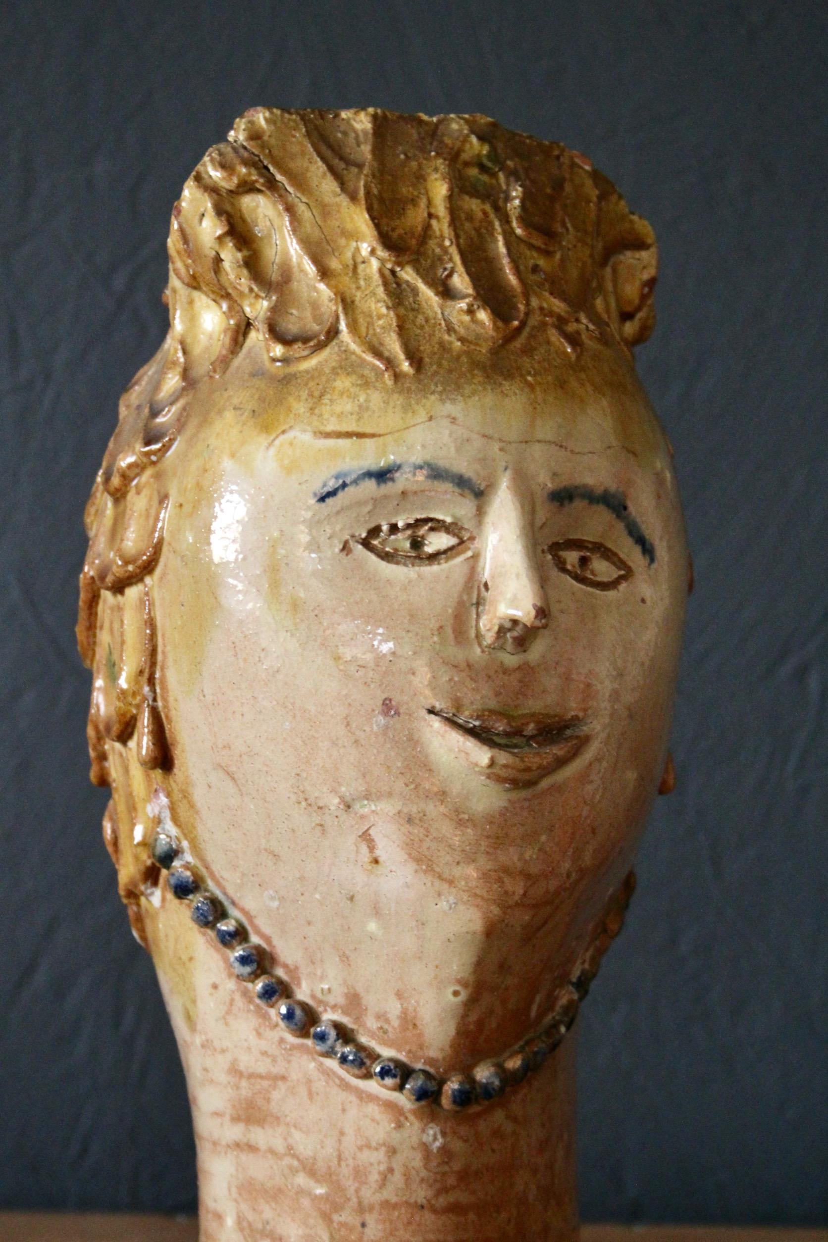 Ceramic decorative vase For Sale 4
