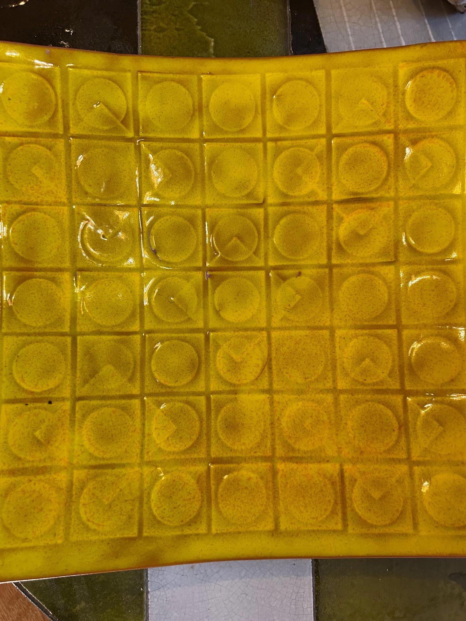 Vide-Poche decorativo de cerámica de Cloutier, Francia, Circa 1960's en Bueno Estado en Paris, FR