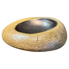 Ceramic decorative Vide-Poche by Les 2 Potiers, France, Circa 1960's