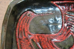 Ceramic decorative vide poche