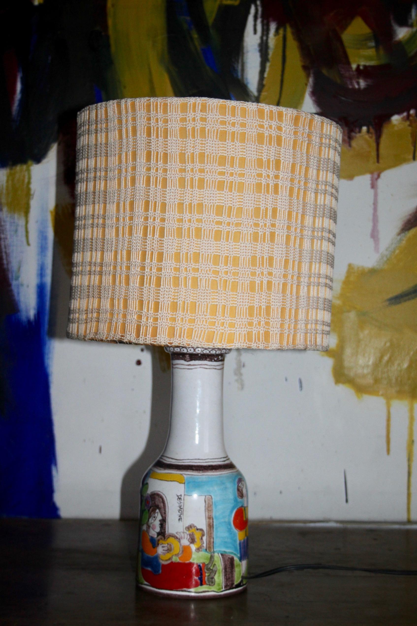 Ceramic DeSimone Italy Table Lamp 5