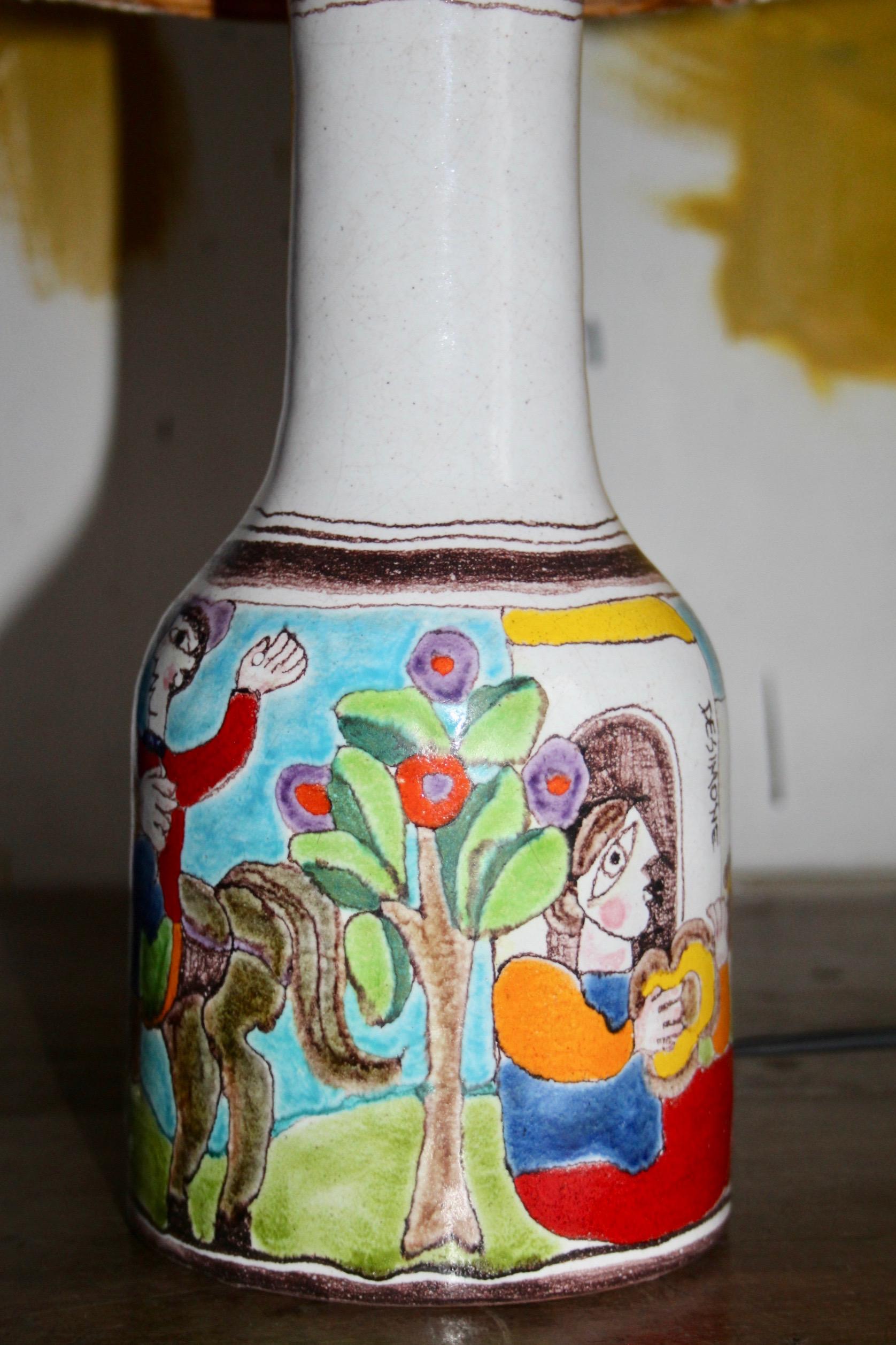 Ceramic DeSimone Italy Table Lamp 1