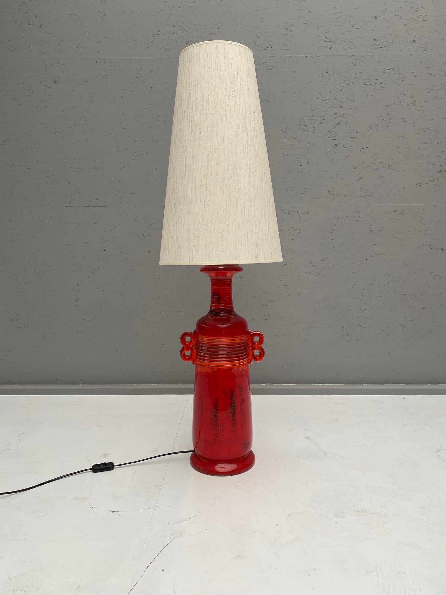 Mid-Century Modern Ceramic Desk Lamp