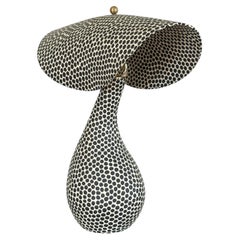 Lampe de bureau en céramique réalisée à la main par l'artiste norvégien Jossolini