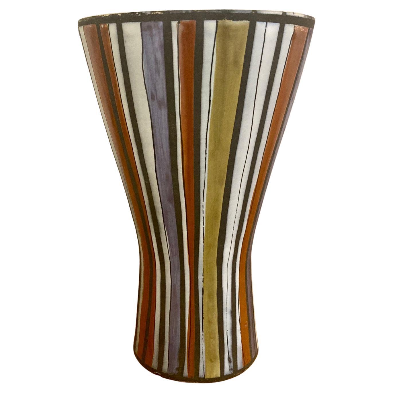 Ceramic "Diabolo" Vase by Roger Capron, Vallauris