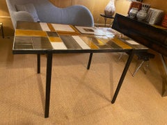 Ceramic Dining Table by Roger Capron, France, 1970s