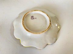 Ceramic Dish Ashtray or Centrepiece in Ceramic 19th Century Malicorne
