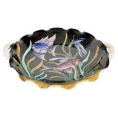 Ceramic Dish or Catchall, Vallauris, France, 1960s