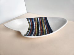 Roger Capron - Ceramic Dish with Cobblestones