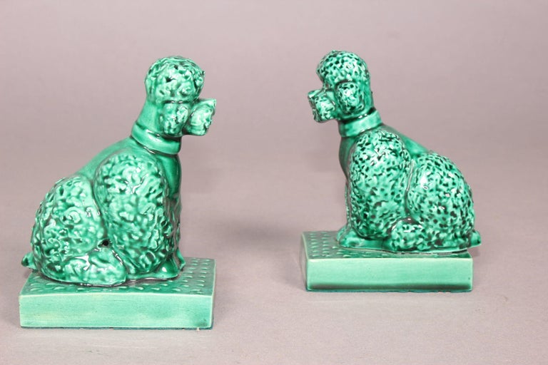 Ceramic Dog Bookends For Sale at 1stDibs