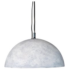 Hand Formed Ceramic Dome Pendant Light