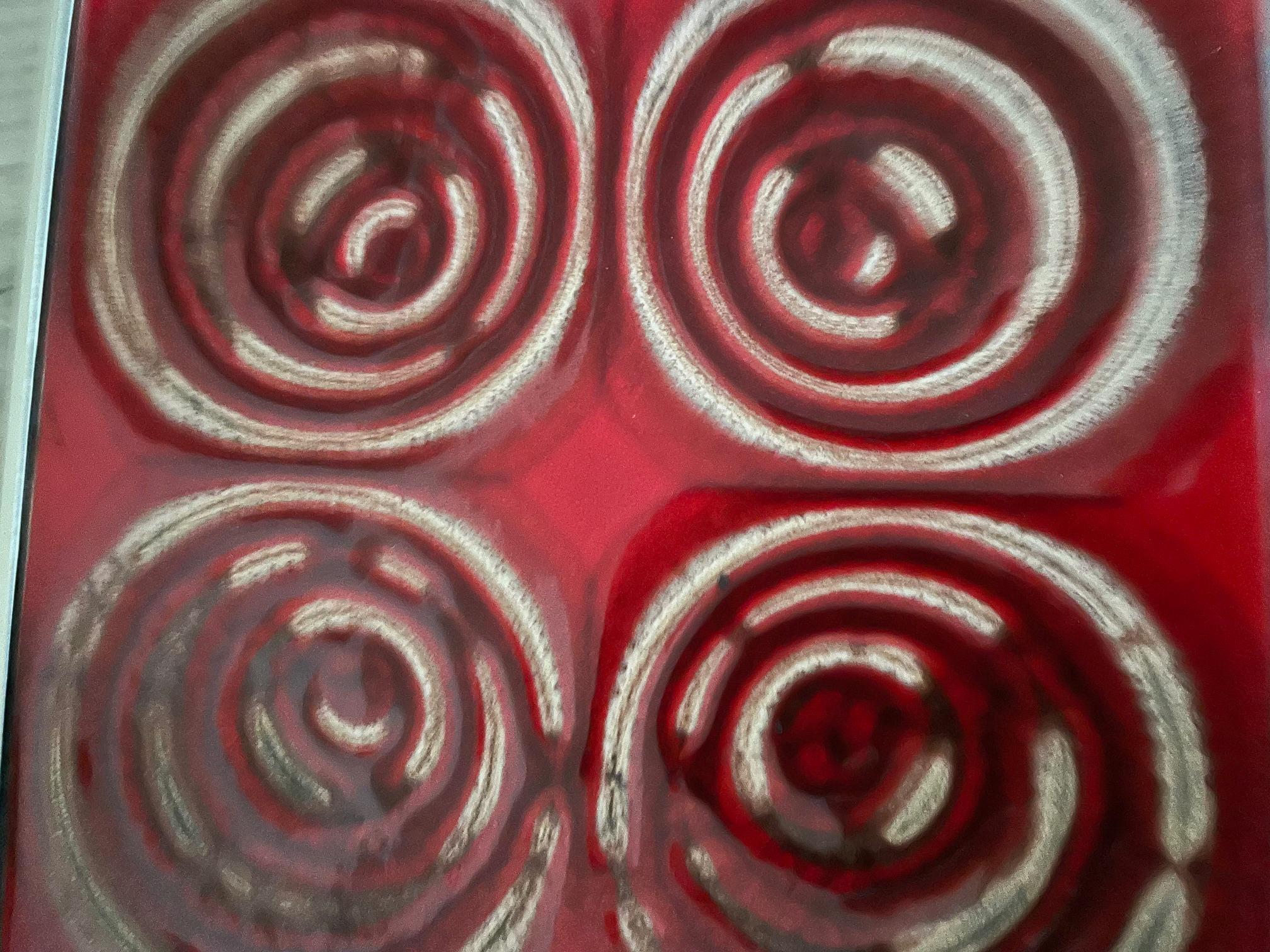 Europeo Maniglia della porta in ceramica in vendita
