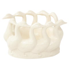 Ceramic Duck Egg Basket