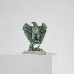 Ceramic Eagle Sculpture