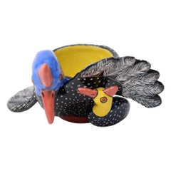 Ceramic  Egg Cup Guinea Fowl , hand made in South Africa