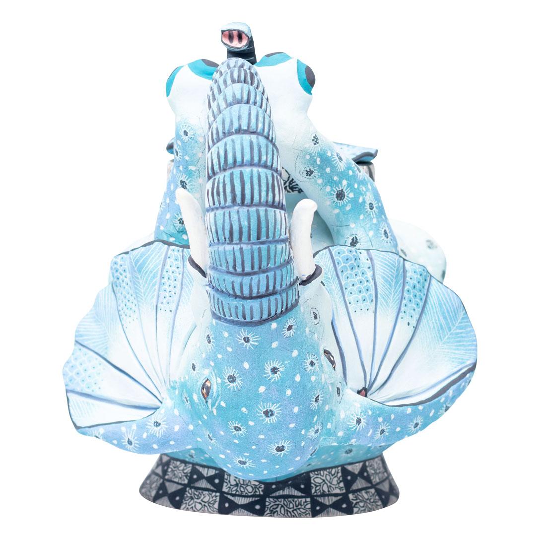 Contemporary Ceramic Elephant Teapot  , hand made in South Africa
