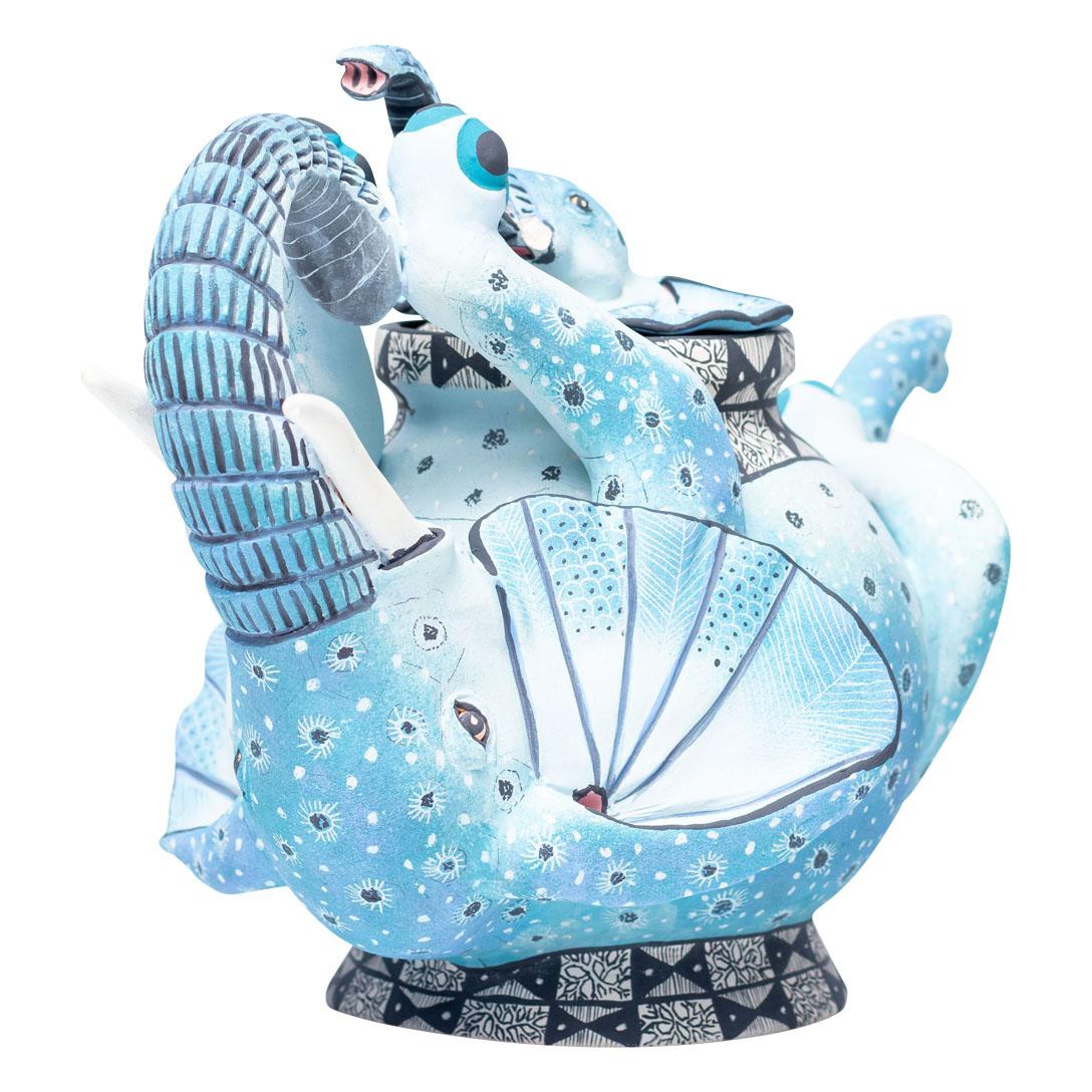 Ceramic Elephant Teapot  , hand made in South Africa 1