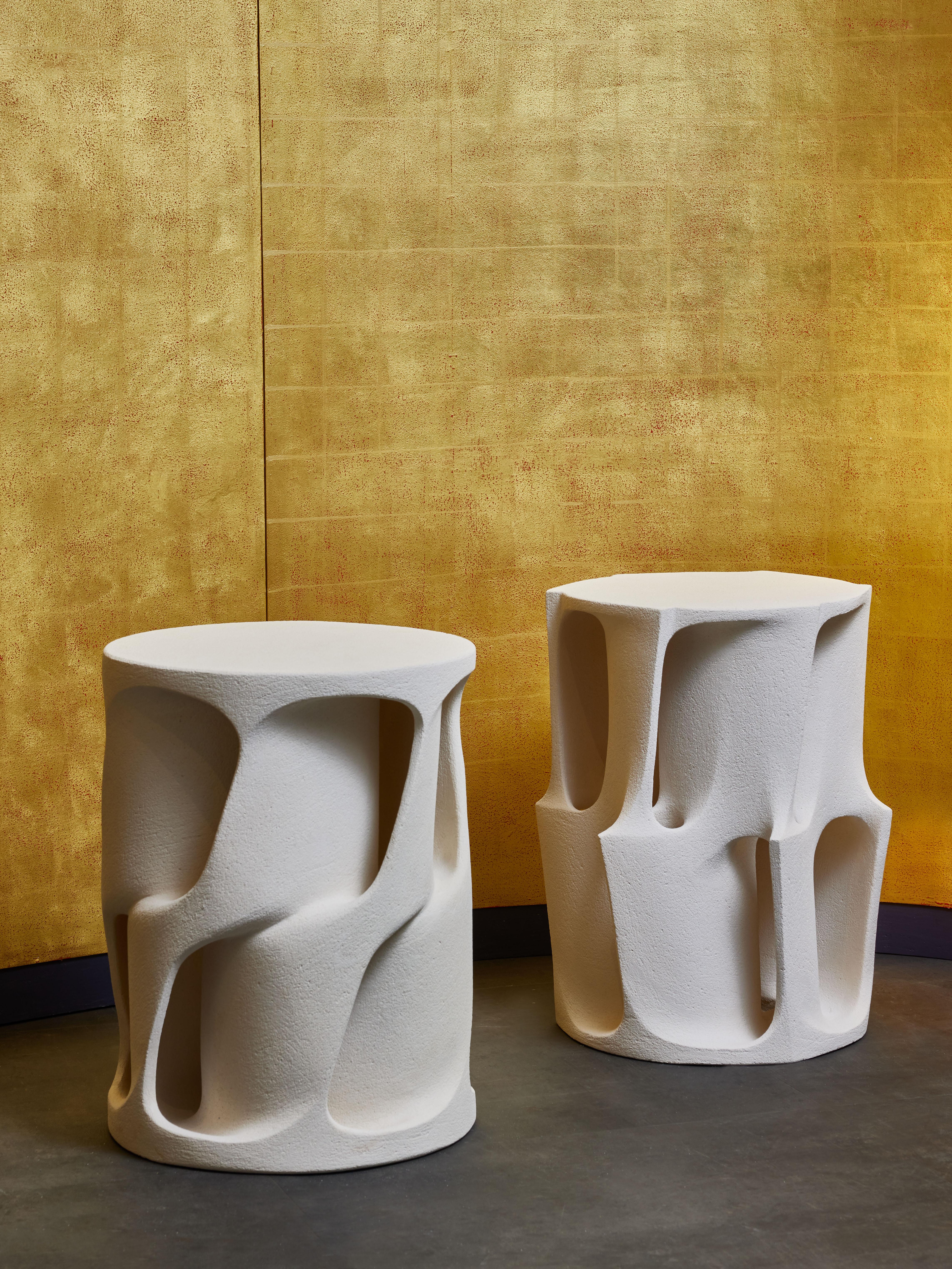 Modern Ceramic Enlighten Stool, Floor or Table Lamp