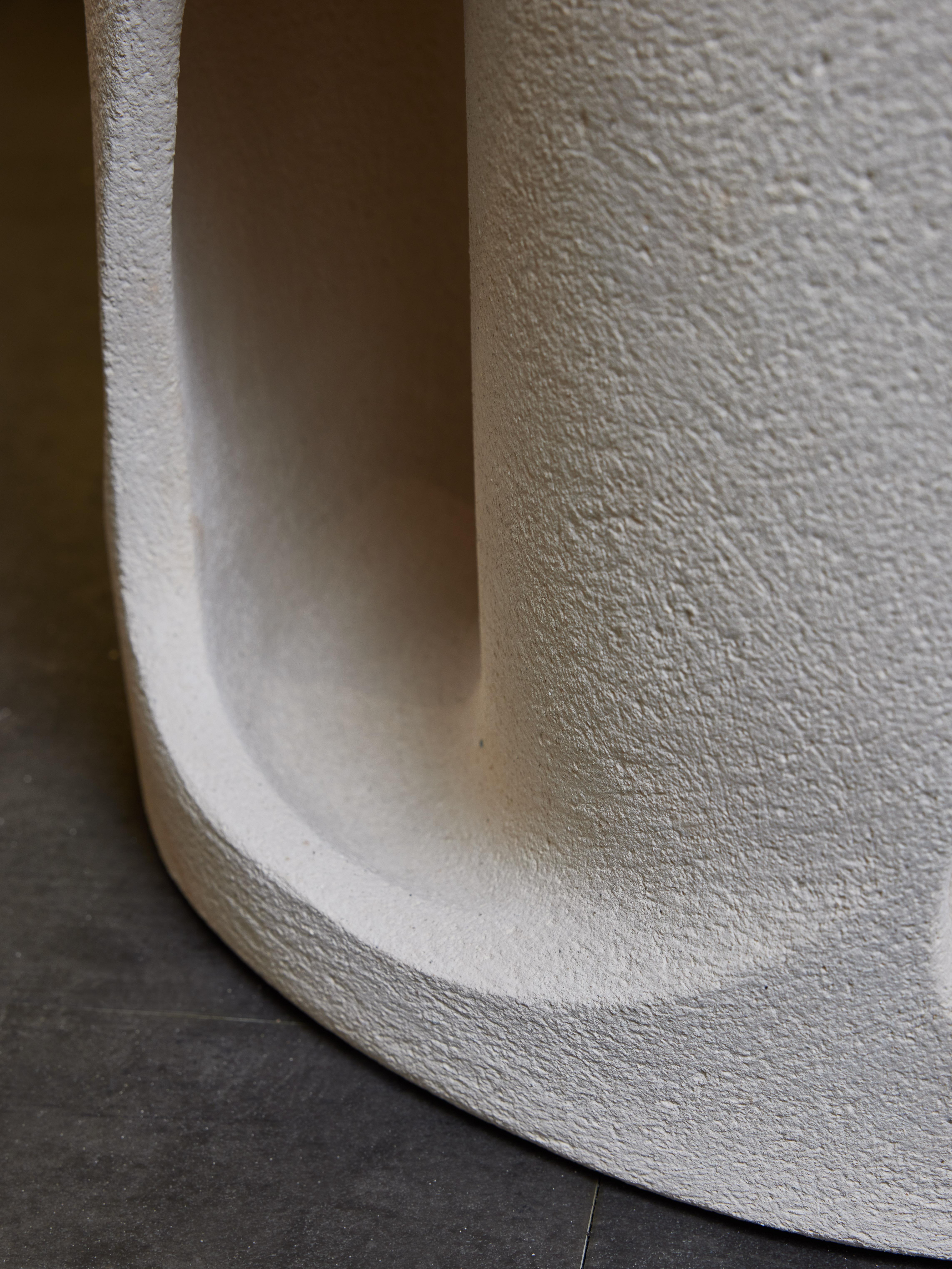 Ceramic Enlighten Stool, Floor or Table Lamp In Excellent Condition In Saint-Ouen, IDF