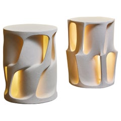 Ceramic Enlighten Stool, Floor or Table Lamp