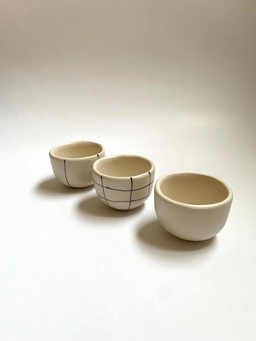 Hand-Crafted Ceramic Espresso Green Satin Cup 3 Oz, Unique Coffee Mug, Aesthetic Organic For Sale