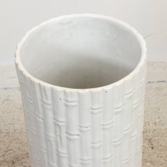 Ceramic Faux Bamboo Umbrella Stand
